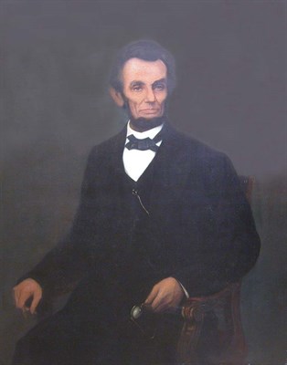 Lot 2005 - American School 19th Century PORTRAIT OF...