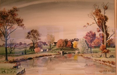 Lot 13 - Adolf Arthur Dehn American, 1895-1968 AUTUMN...