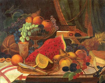 Lot 3054 - Attributed to Thomas Wightman STILL LIFE WITH...