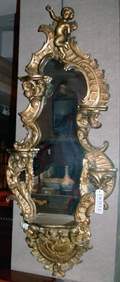 Lot 1327 - Rococo Style Gilt Framed Mirror Height 58...