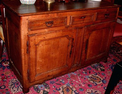 Lot 1254 - Provincial Louis XV Style Fruitwood Buffet...
