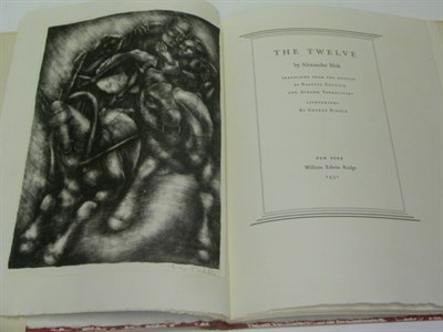Lot 2033 - BLOK, ALEKSANDR The Twelve Plates by George...