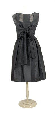 Lot 115 - Galanos Silk Taffeta Cocktail Dress American,...