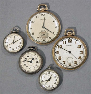 Lot 252 - Group of Pocket Watches