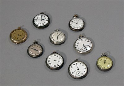 Lot 264 - Nineteen Lapel Watches