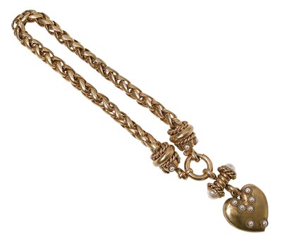 Lot 455 - Butler and Wilson Gilt-Metal Necklace With...