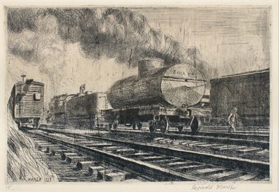 Lot 2242 - Reginald Marsh TANK CAR, RAIL (SASOWSKY 86)...