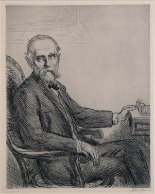 Lot 2287 - John Sloan ISAAC L. RICE (M. 178) Etching,...