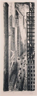 Lot 2239 - Adriaan Lubbers BROAD STREET (14) Lithograph,...