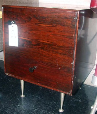 Lot 223 - Thin Edge Rosewood Night Table George Nelson...