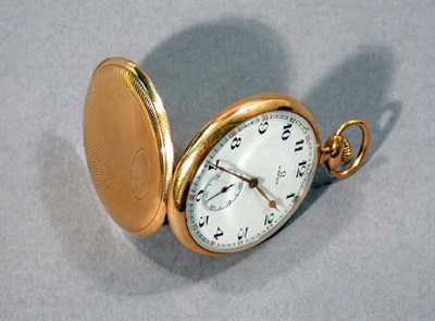 Lot 443 - Gold Openface Pocket Watch