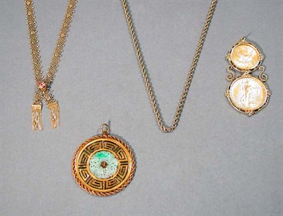 Lot 503 - Group of Gold Jewelry