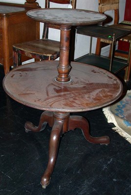 Lot 2153 - Georgian Style Mahogany Dumbwaiter Height 34...