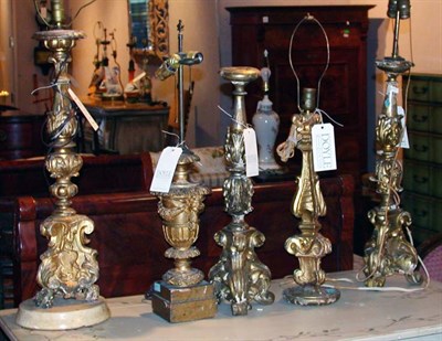 Lot 2177 - Miscellaneous Group of Rococo Style Gilt-Wood...