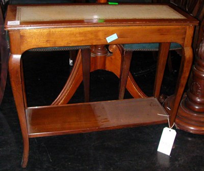 Lot 2188 - Georgian Style Leather Top Mahogany Window...