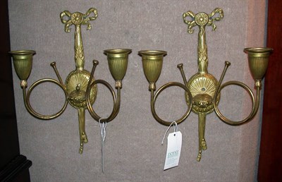 Lot 1446 - Pair of Neoclassical Style Gilt-Metal...