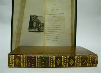 Lot 2061 - GAY, JOHN Fables Frontispiece in vol. I,...