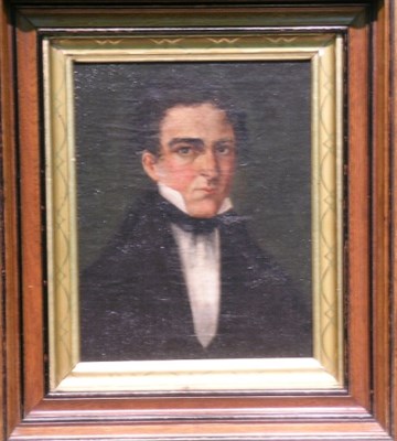 Lot 3014 - American School Mid 19th century PORTRAIT OF A...
