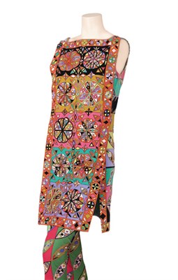 Lot 91 - Pucci Tabard and Tights Ensemble Italian, 1967...