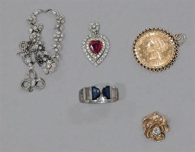 Lot 114 - Group of Assorted Jewelry