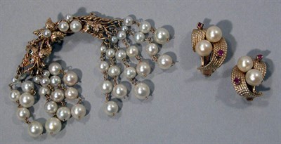 Lot 130 - Group of Cultured Pearl Jewelry