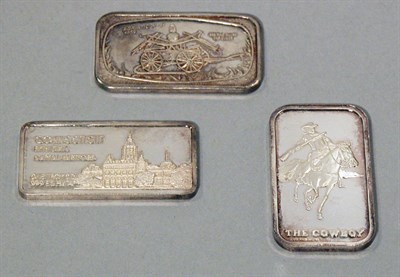 Lot 187 - Three Silver Bars