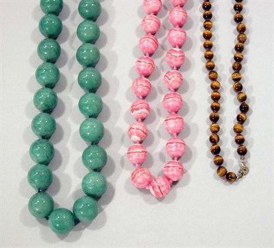 Lot 305 - Three Bead Necklaces