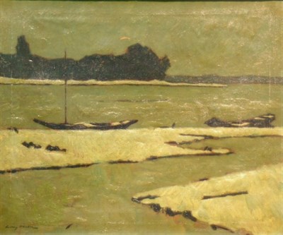 Lot 61 - Swedish School 20th Century LANDSCAPE Signed...