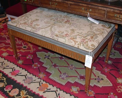 Lot 468 - Neoclassical Style Needlepoint Upholstered...