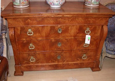 Lot 1617 - Empire Fruitwood Commode Height 37 1/2 inches,...