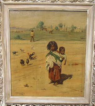 Lot 3038 - Charles Brinton Cox American, 1864-1905...