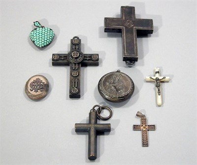 Lot 226 - Group of Assorted Silver and Metal Religious Items