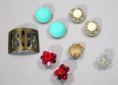 Lot 232 - Group of Assorted Costume Earrings