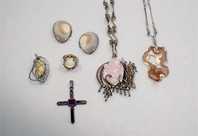 Lot 234 - Group of Assorted Hardstone and Glass Beads