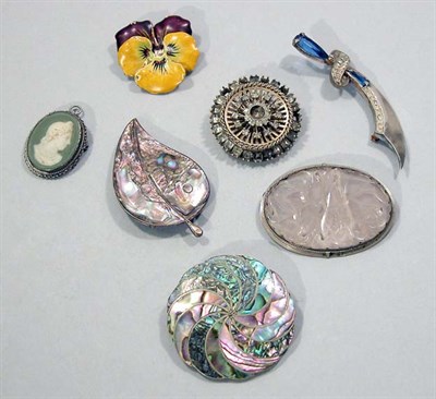 Lot 237 - Group of Assorted Silver and Metal Pins