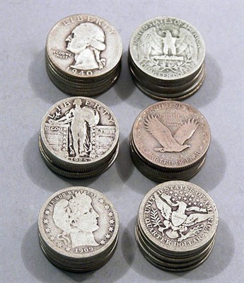 Lot 281 - Group of Assorted U.S. Quarters