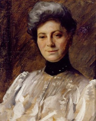 Lot 246 - William Merritt Chase 1849-1916 PORTRAIT OF A...