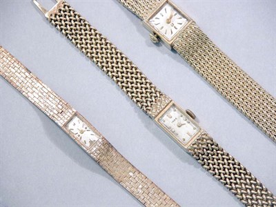Lot 541 - Three Gold Wristwatches