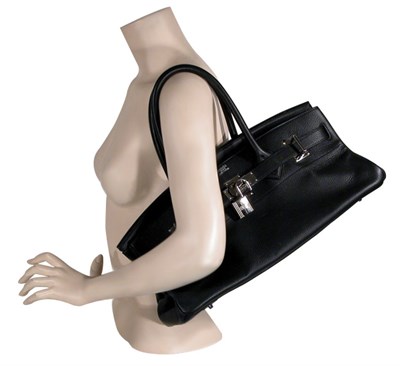 Lot 230 - Hermes Black JPG Shoulder Birkin Bag Togo,...