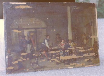 Lot 23 - Henri Diddaert Belgian, 1819-1893 TAVERN SCENE...