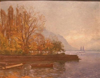 Lot 1057 - Norwegian School 19th/20th Century LAKE...