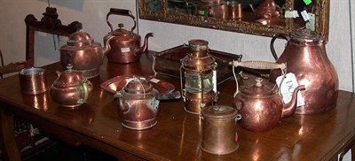 Lot 1159 - Miscellaneous Group of Copperware...