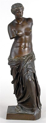 Lot 2462 - Bronze Figure of Venus After a model by R'tion...