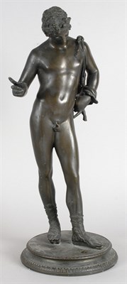 Lot 2126 - Bronze Figure of a Classical Nude Male After...