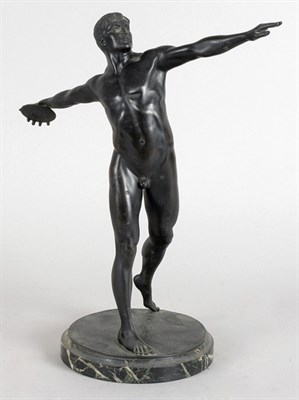 Lot 2467 - Bronze Figure of a Male Nude Athlete After a...