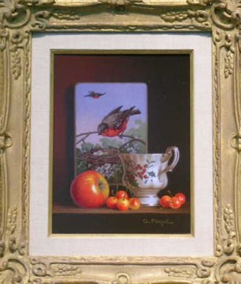 Lot 3046 - George Porcel 20th Century BIRD IN A NEST...