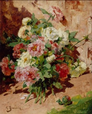 Lot 177 - Georges Jeannin French, 1841-1925 A SUNLIT...