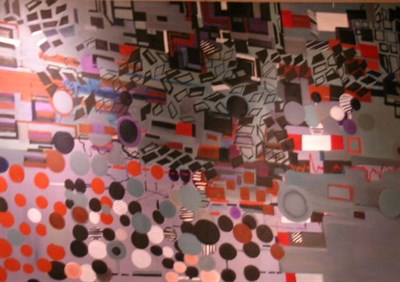 Lot 61 - Lydia Dona American, b.1955 THE ORDER BEHIND...