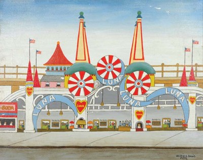 Lot 3055 - Vestie E. Davis American, 1904-1978 LUNA PARK,...