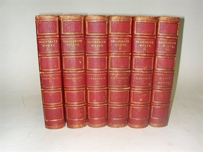 Lot 380 - [BOOKS] THACKERAY, WILLIAM MAKEPEACE Works...